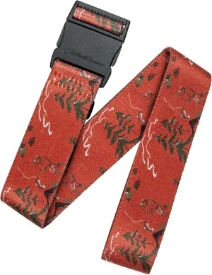Eddie Bauer Men's Active Stretch Webbing Belts with Quick Release Buckle, Multiple Colors, One Size Fits Most
