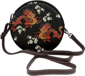 Elegant Leather Crossbody Handbag for Women
