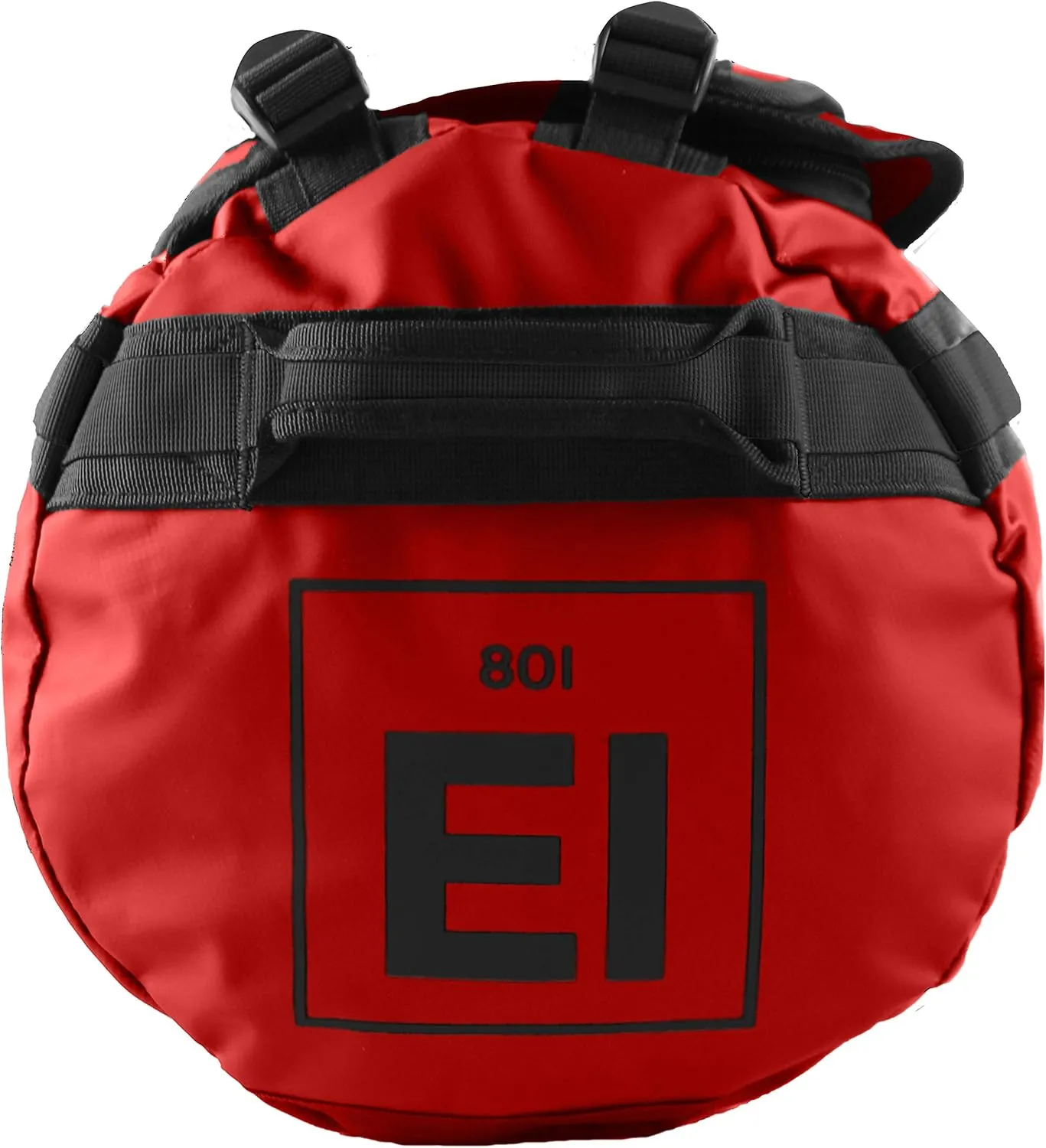 Element Equipment Trailhead Duffel Bag Shoulder Straps Waterproof Red Medium