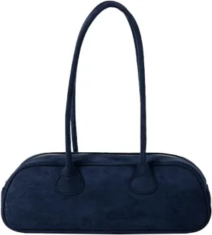 Epsion Women's Underarm Bag Soft Handle Bag Shoulder Bag Suede Handbag Vegan Leather Purse Work Travel Dating