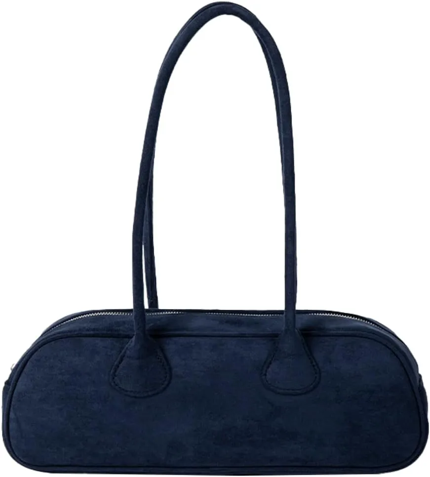 Epsion Women's Underarm Bag Soft Handle Bag Shoulder Bag Suede Handbag Vegan Leather Purse Work Travel Dating