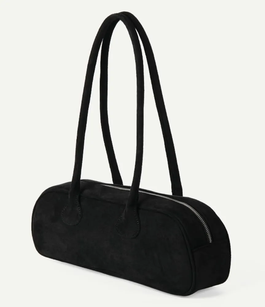 Epsion Women's Underarm Bag Soft Handle Bag Shoulder Bag Suede Handbag Vegan Leather Purse Work Travel Dating