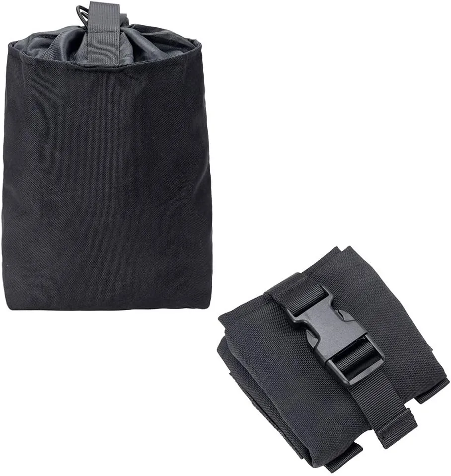 EXCELLENT ELITE SPANKER Tactical Folding Dump Pouch Utility Tool Bag Military Molle Drawstring Ammo Magazine Pouch