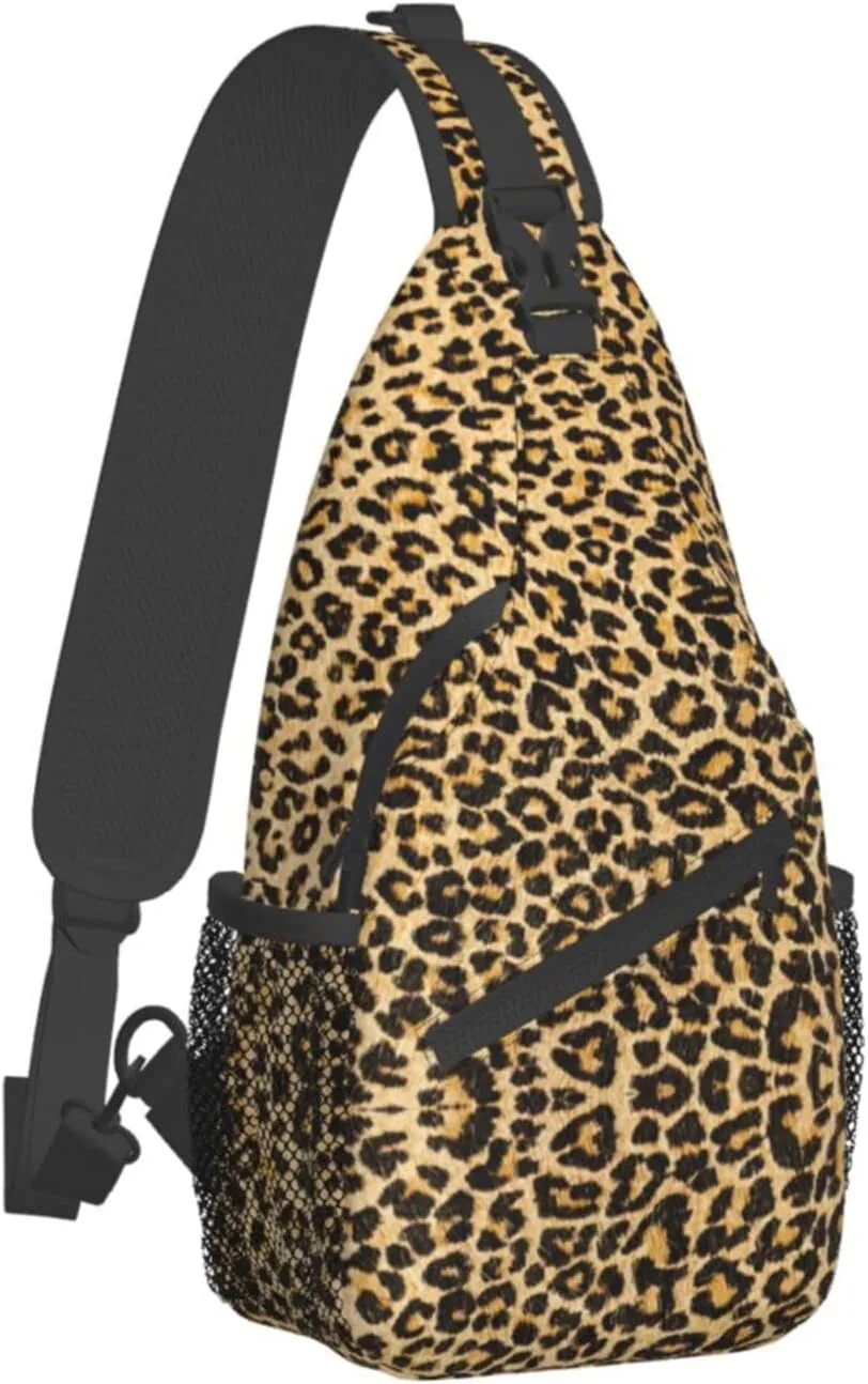 Fashion Chest Sling Bag Crossbody Shoulder Backpack Adjustable Lightweight Travel Hiking Casual Daypack Unisex