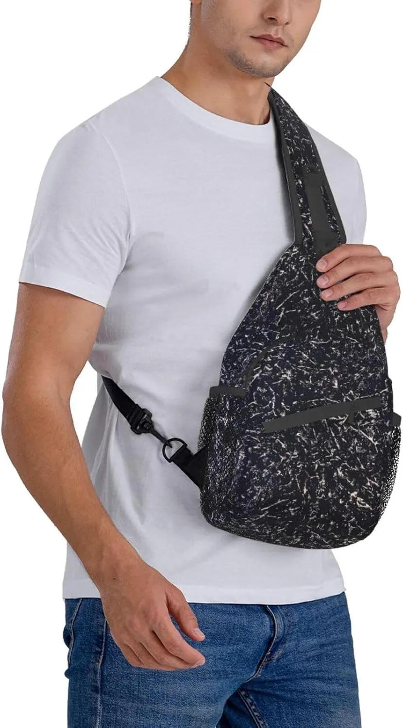Fashion Chest Sling Bag For Women Men Adjustable Strap Crossbody Shoulder Backpack Hiking Travel Gym Unisex Daypack