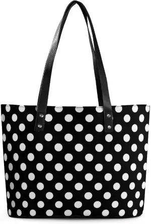 Fashion Large Capacity Satchel Tote Bag Casual Shoulder Bag Soft Leather Purse