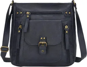 Fashion One Shoulder Bag Retro Small Square Bag Women'S All Bag Soft Bag With Large Capacity Shoulder Straps for