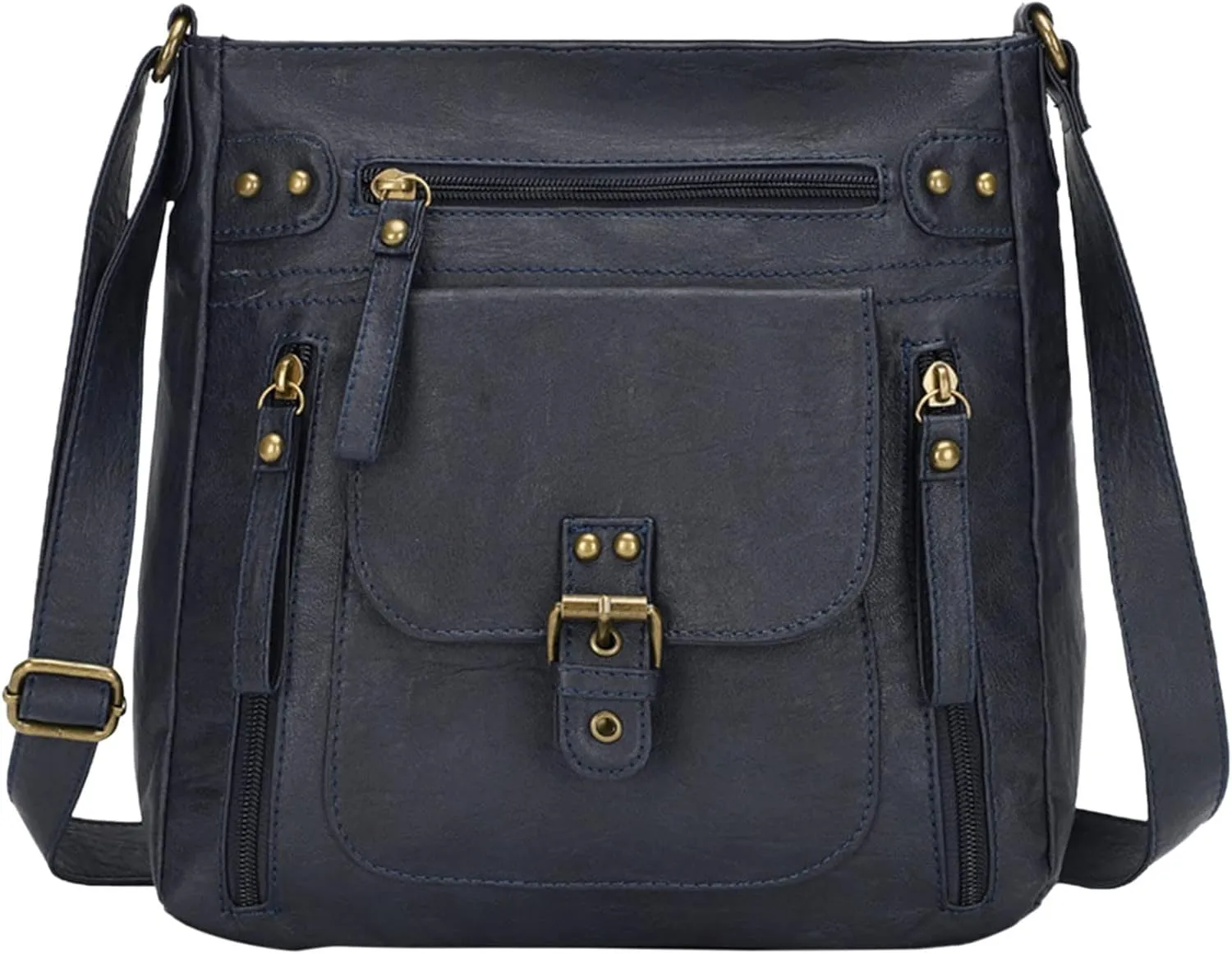 Fashion One Shoulder Bag Retro Small Square Bag Women'S All Bag Soft Bag With Large Capacity Shoulder Straps for