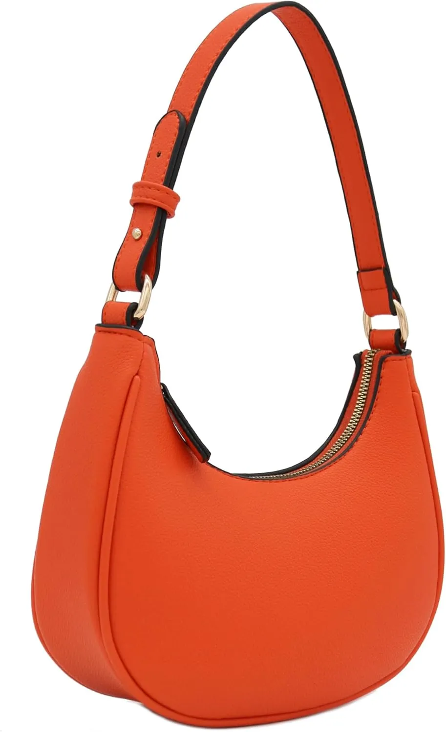 FashionPuzzle Small Crescent Shoulder Bag Underarm Purse