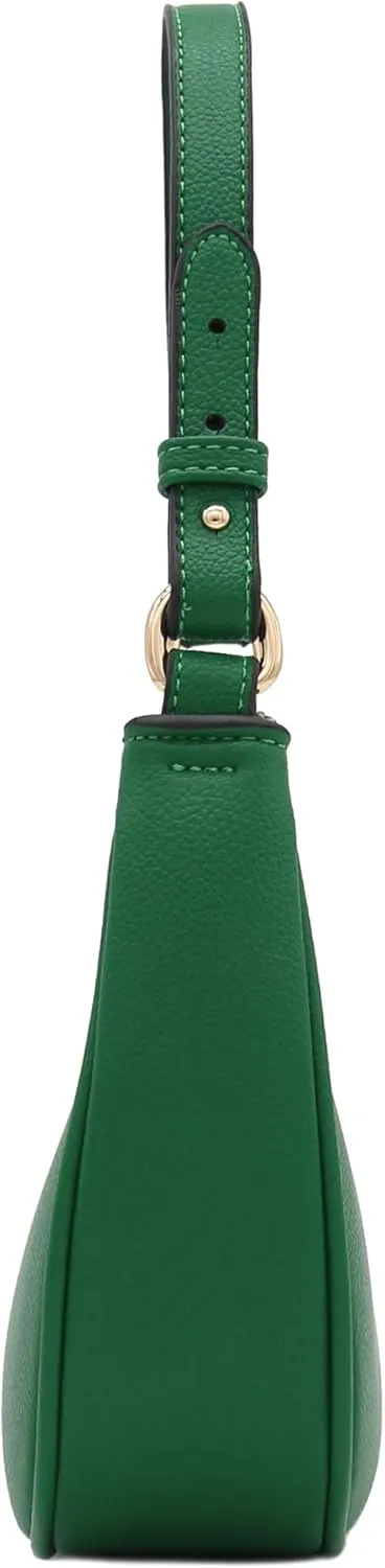 FashionPuzzle Small Crescent Shoulder Bag Underarm Purse