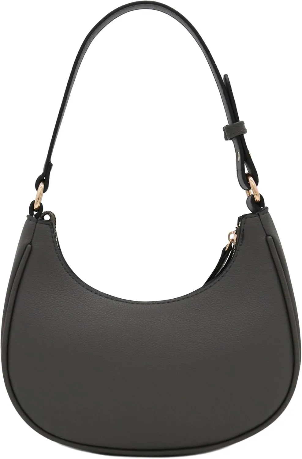 FashionPuzzle Small Crescent Shoulder Bag Underarm Purse
