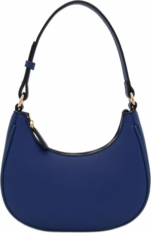 FashionPuzzle Small Crescent Shoulder Bag Underarm Purse