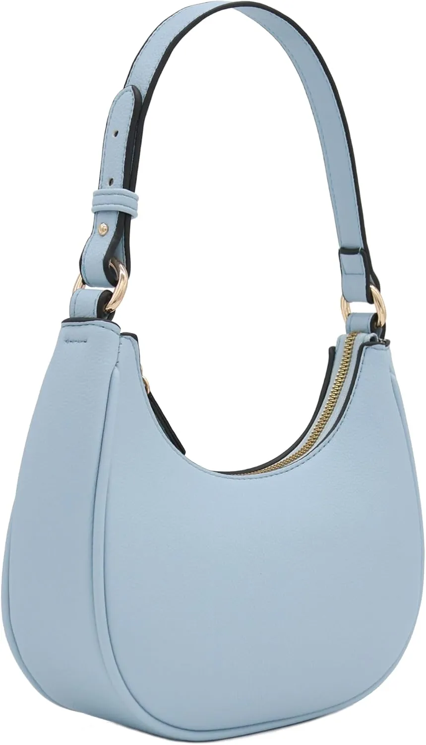 FashionPuzzle Small Crescent Shoulder Bag Underarm Purse