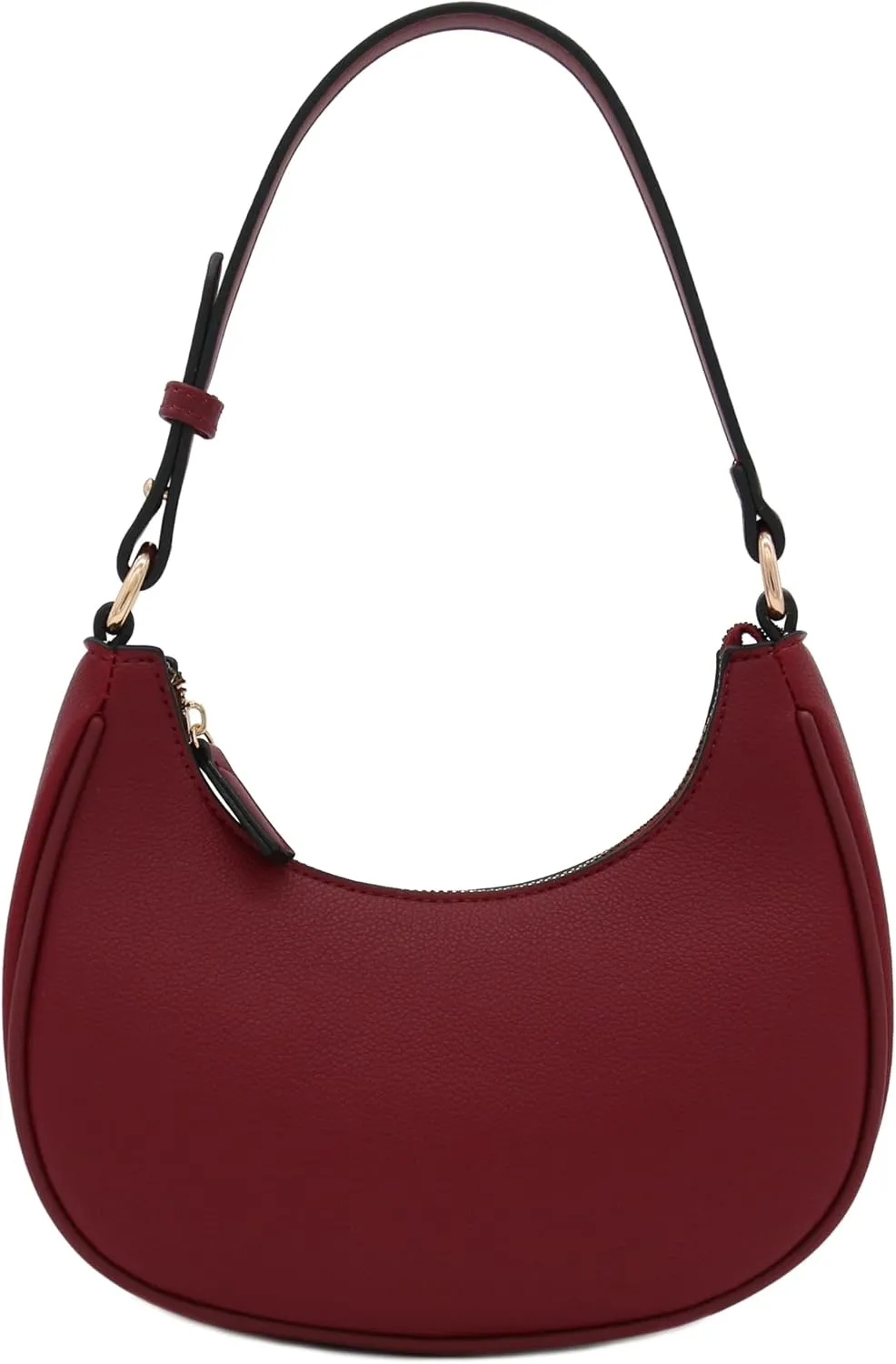 FashionPuzzle Small Crescent Shoulder Bag Underarm Purse