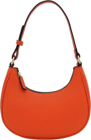 FashionPuzzle Small Crescent Shoulder Bag Underarm Purse