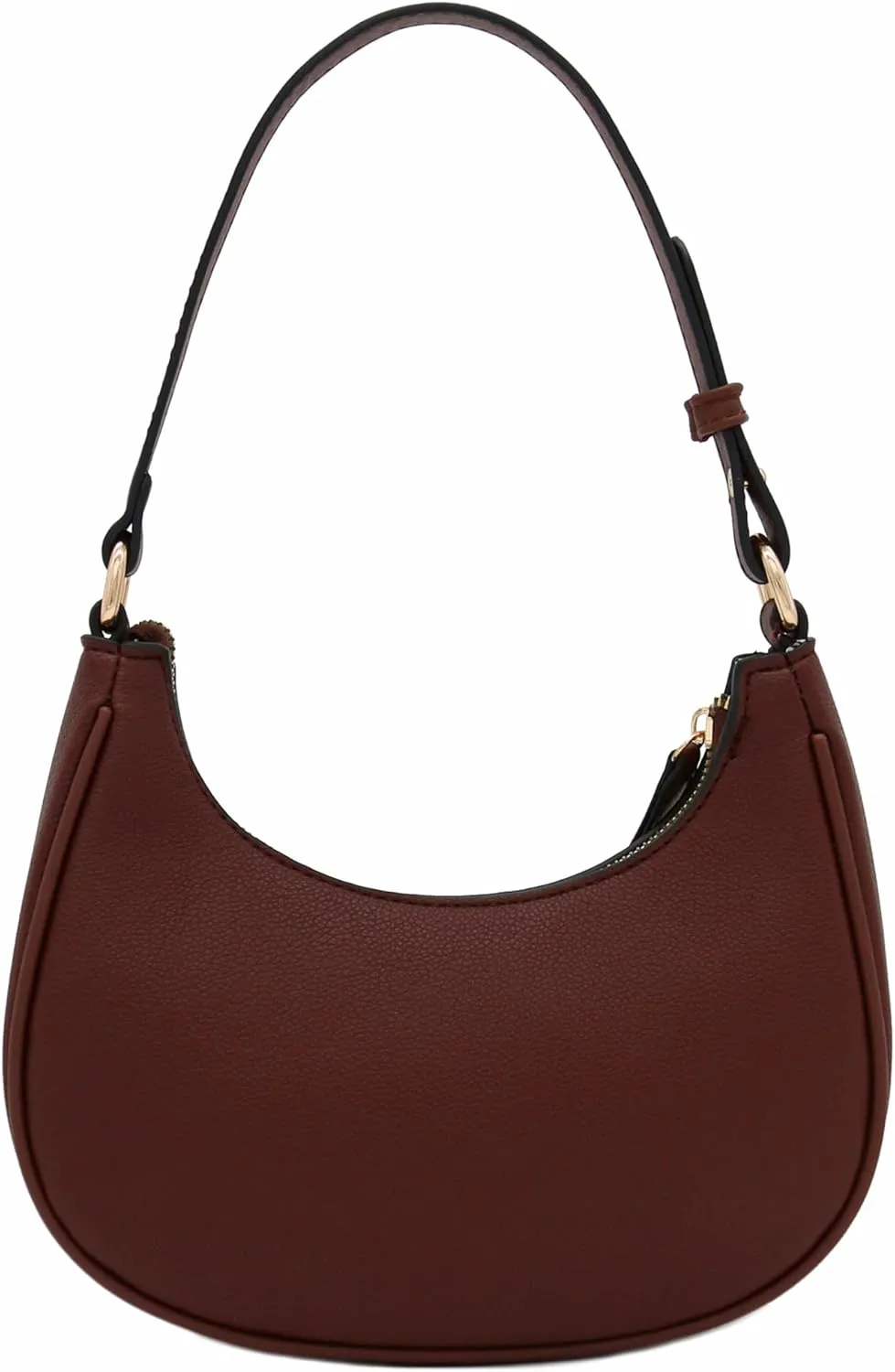 FashionPuzzle Small Crescent Shoulder Bag Underarm Purse