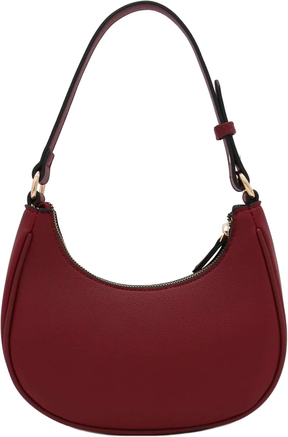 FashionPuzzle Small Crescent Shoulder Bag Underarm Purse