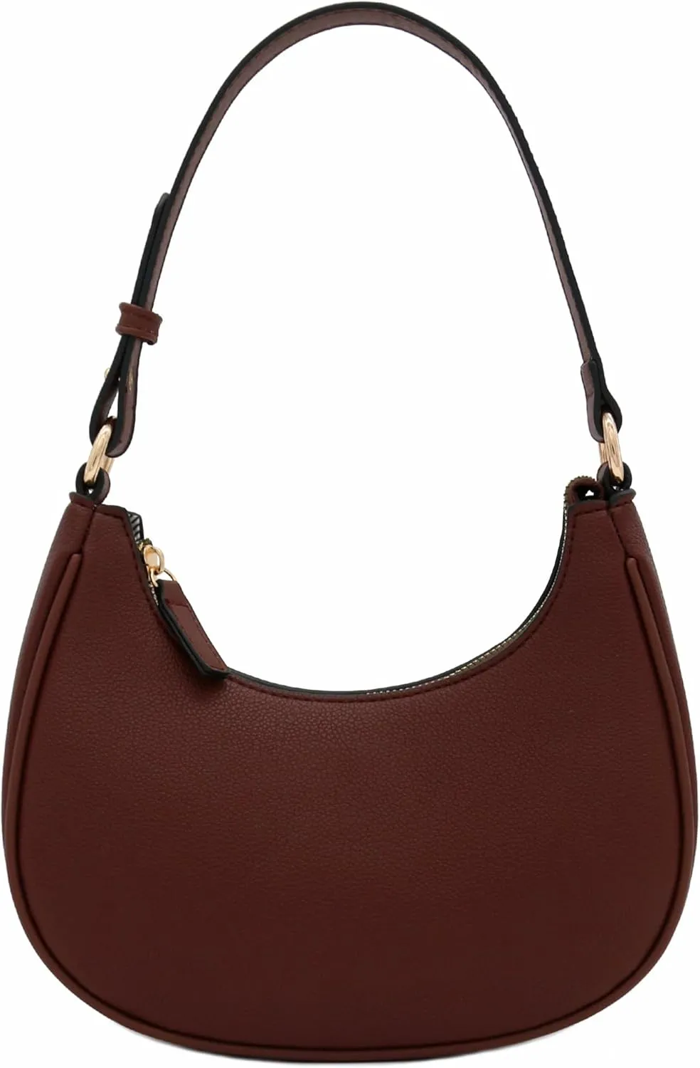 FashionPuzzle Small Crescent Shoulder Bag Underarm Purse