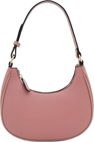 FashionPuzzle Small Crescent Shoulder Bag Underarm Purse