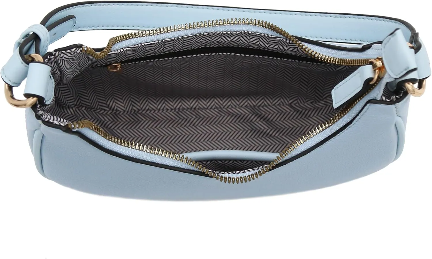 FashionPuzzle Small Crescent Shoulder Bag Underarm Purse