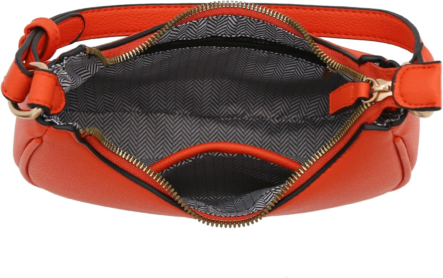 FashionPuzzle Small Crescent Shoulder Bag Underarm Purse