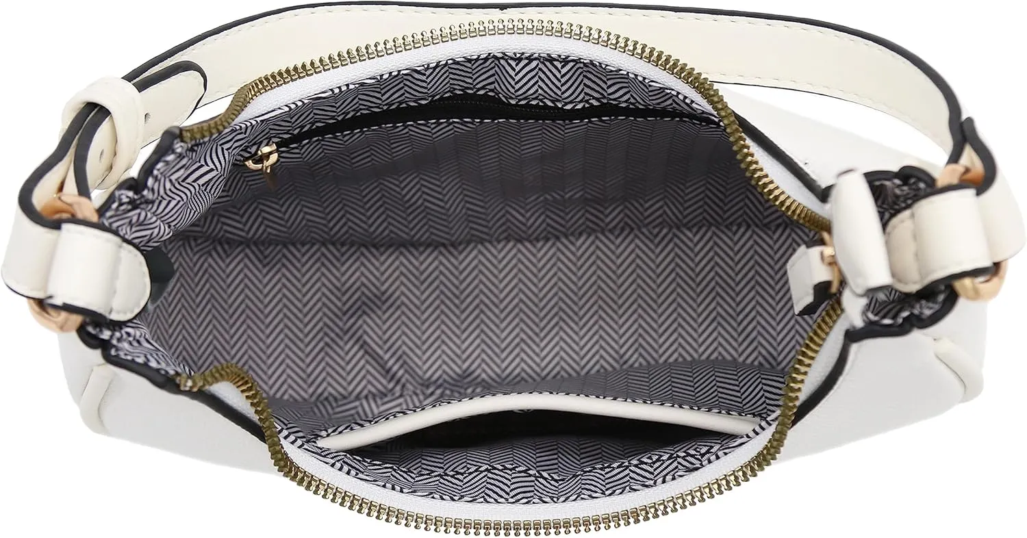 FashionPuzzle Small Crescent Shoulder Bag Underarm Purse