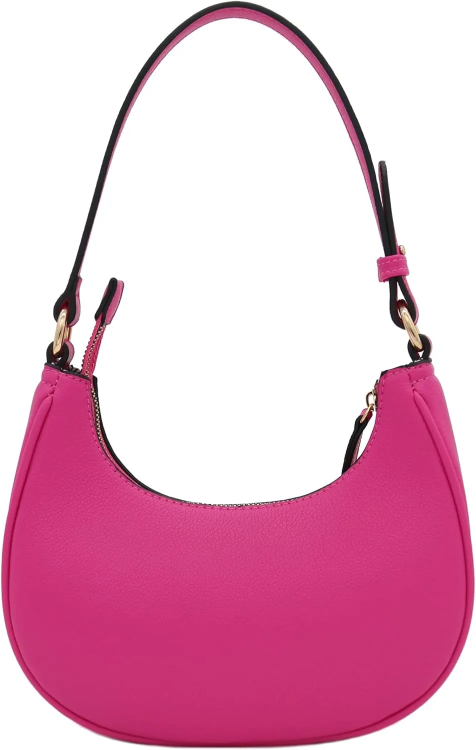 FashionPuzzle Small Crescent Shoulder Bag Underarm Purse