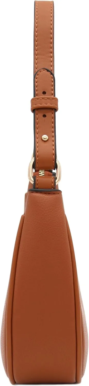 FashionPuzzle Small Crescent Shoulder Bag Underarm Purse