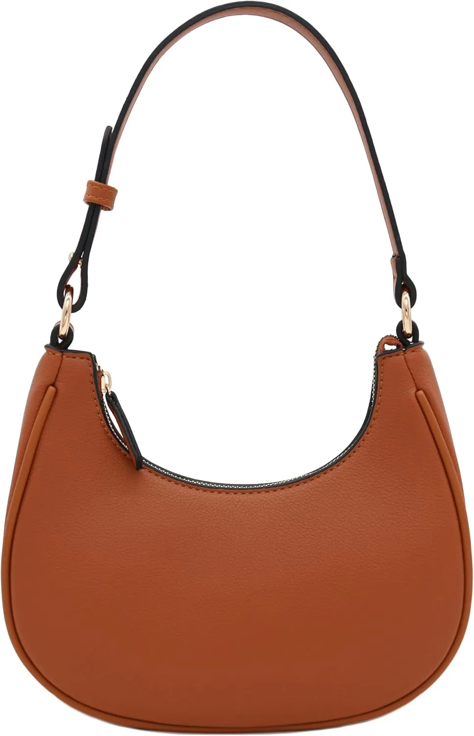 FashionPuzzle Small Crescent Shoulder Bag Underarm Purse