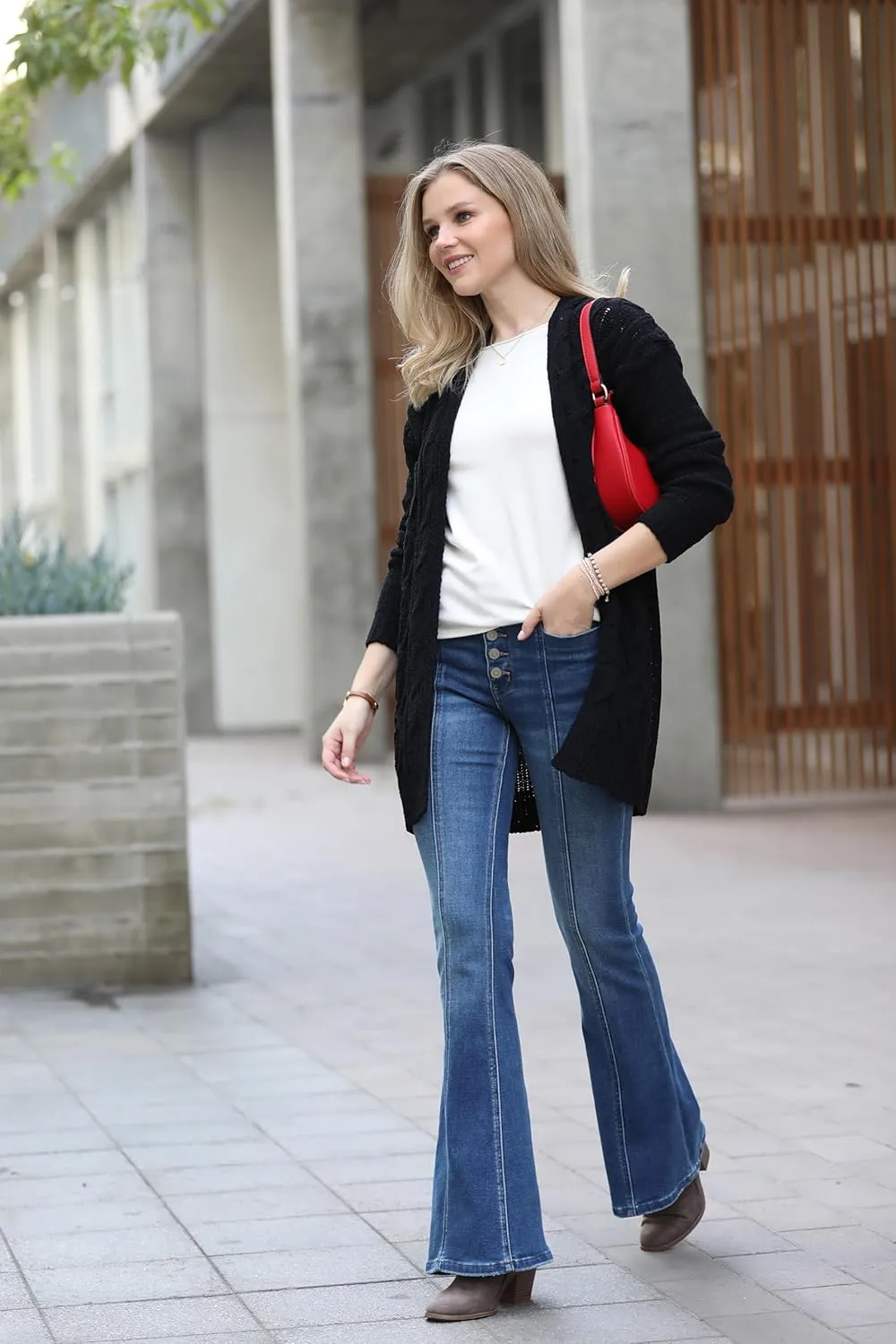 FashionPuzzle Small Crescent Shoulder Bag Underarm Purse