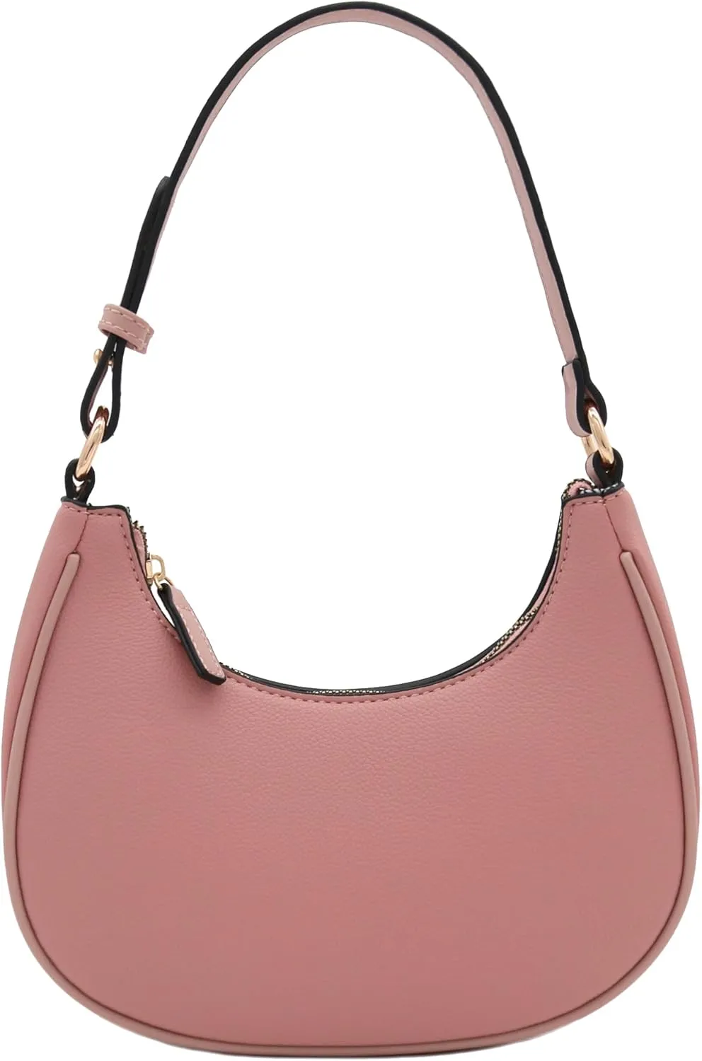 FashionPuzzle Small Crescent Shoulder Bag Underarm Purse