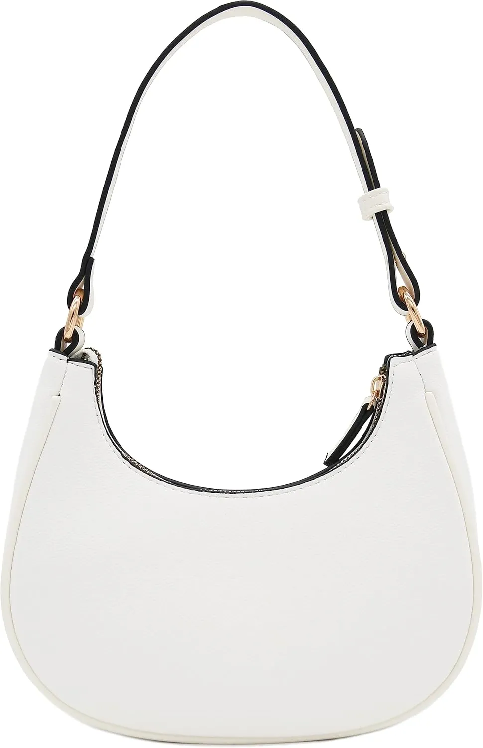 FashionPuzzle Small Crescent Shoulder Bag Underarm Purse