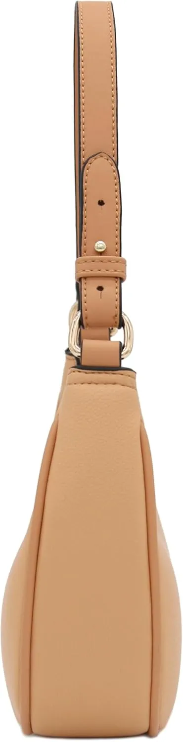FashionPuzzle Small Crescent Shoulder Bag Underarm Purse
