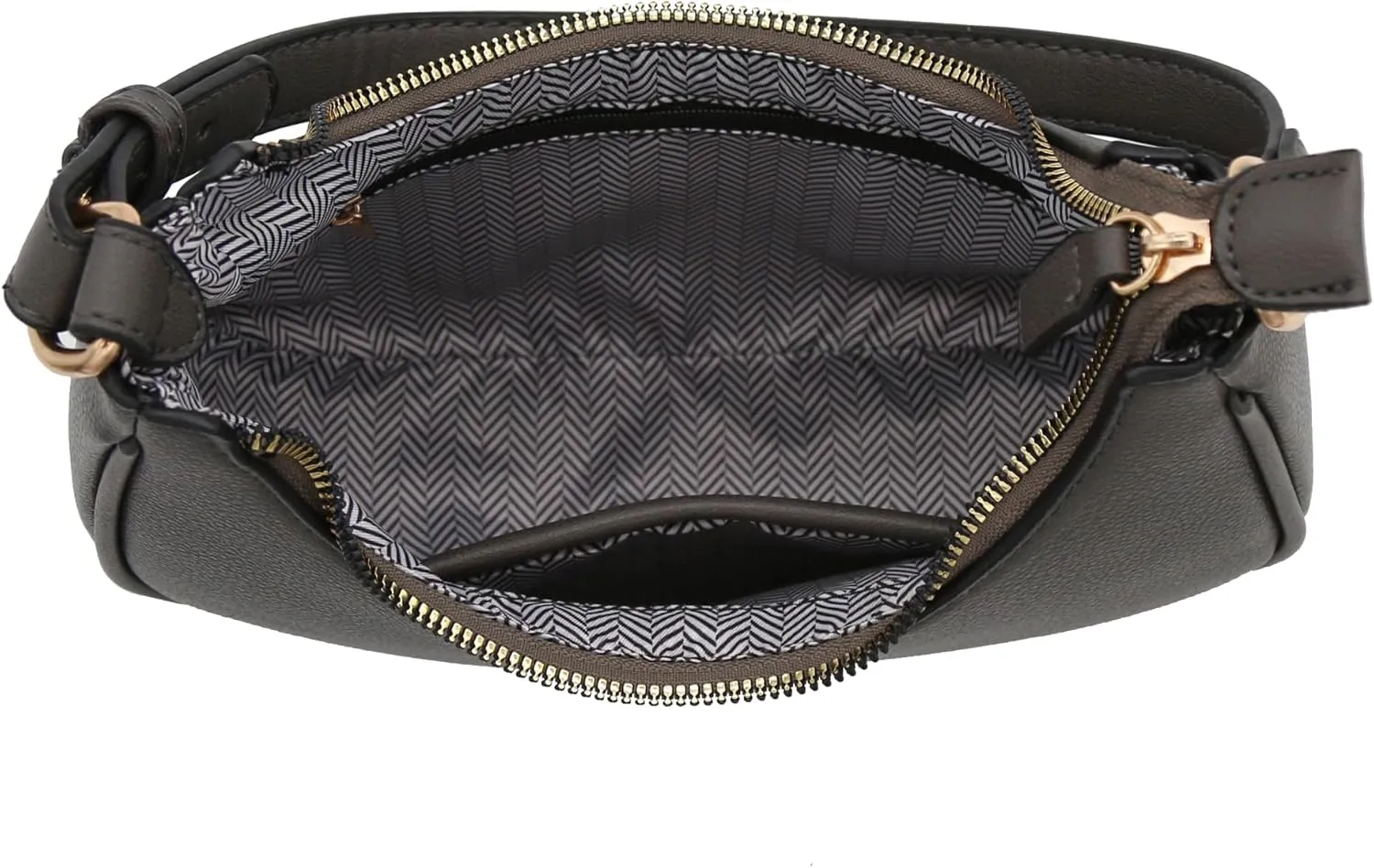 FashionPuzzle Small Crescent Shoulder Bag Underarm Purse