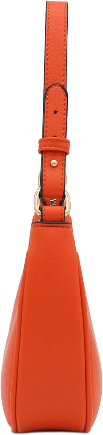 FashionPuzzle Small Crescent Shoulder Bag Underarm Purse