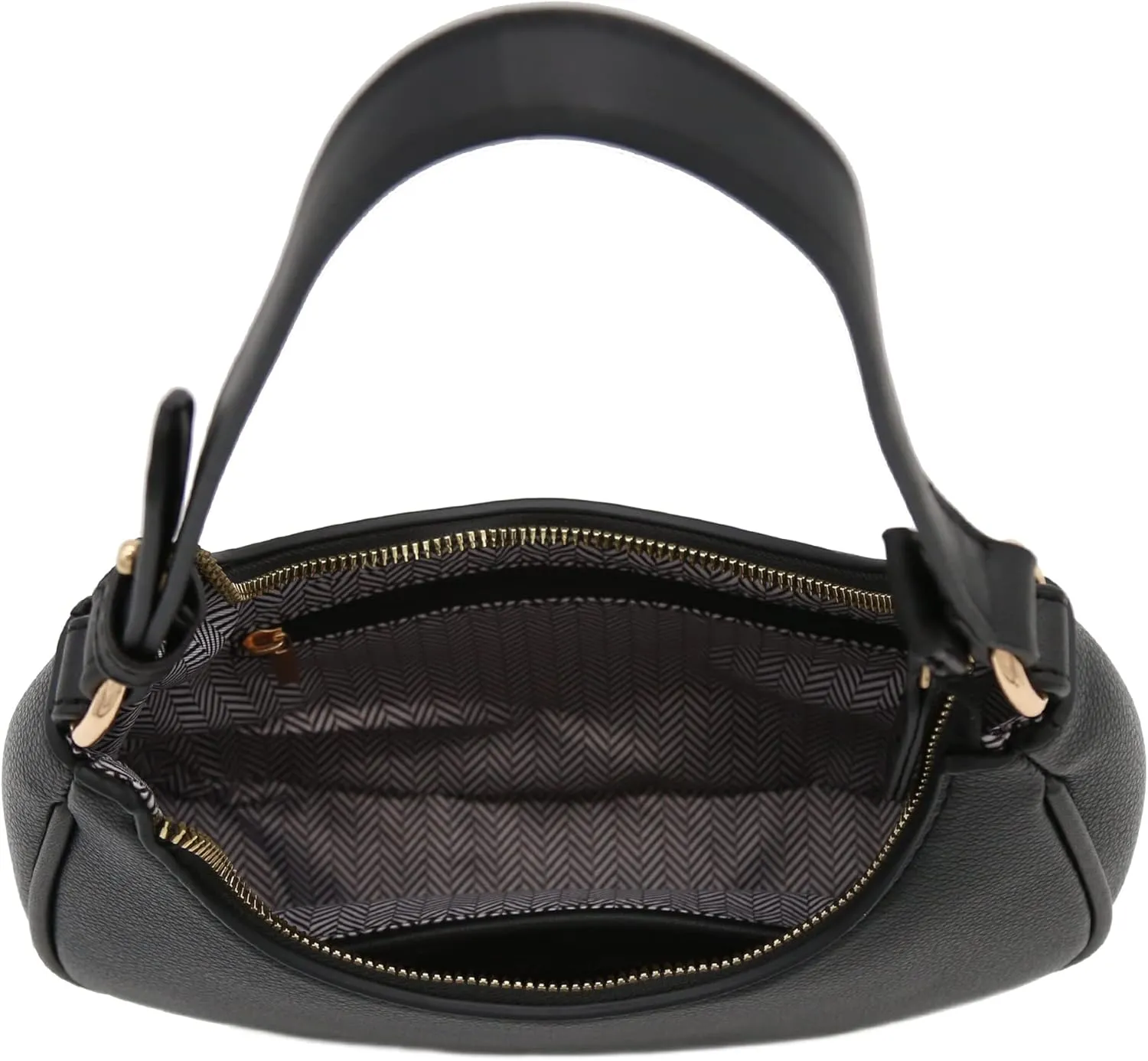 FashionPuzzle Small Crescent Shoulder Bag Underarm Purse