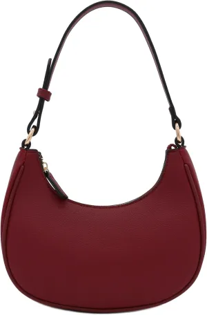 FashionPuzzle Small Crescent Shoulder Bag Underarm Purse