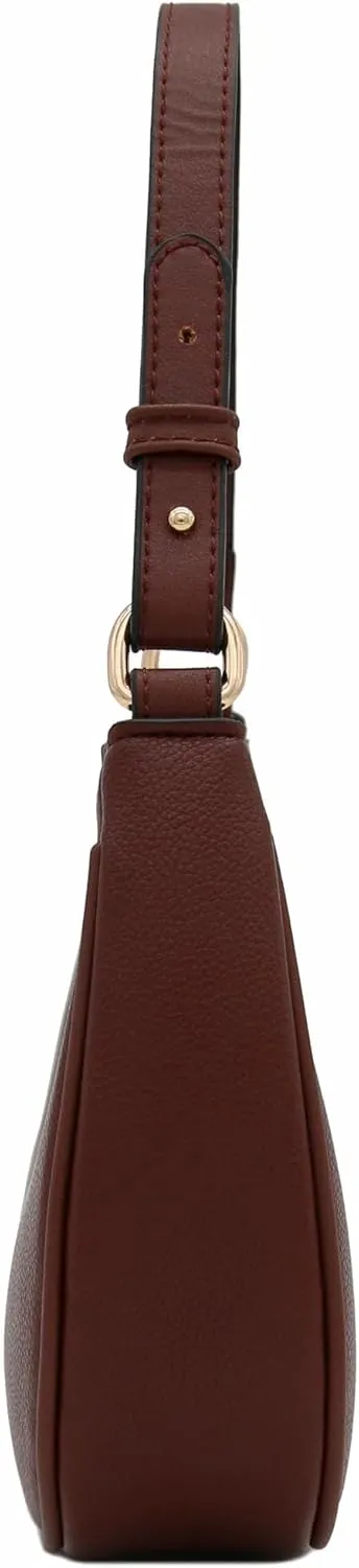 FashionPuzzle Small Crescent Shoulder Bag Underarm Purse