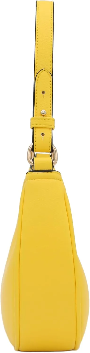 FashionPuzzle Small Crescent Shoulder Bag Underarm Purse