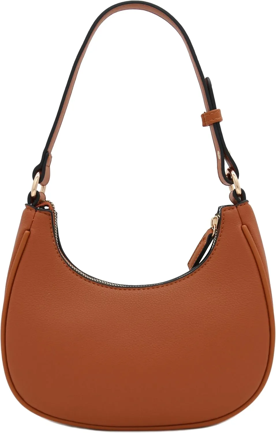 FashionPuzzle Small Crescent Shoulder Bag Underarm Purse