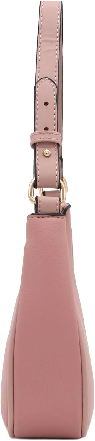 FashionPuzzle Small Crescent Shoulder Bag Underarm Purse