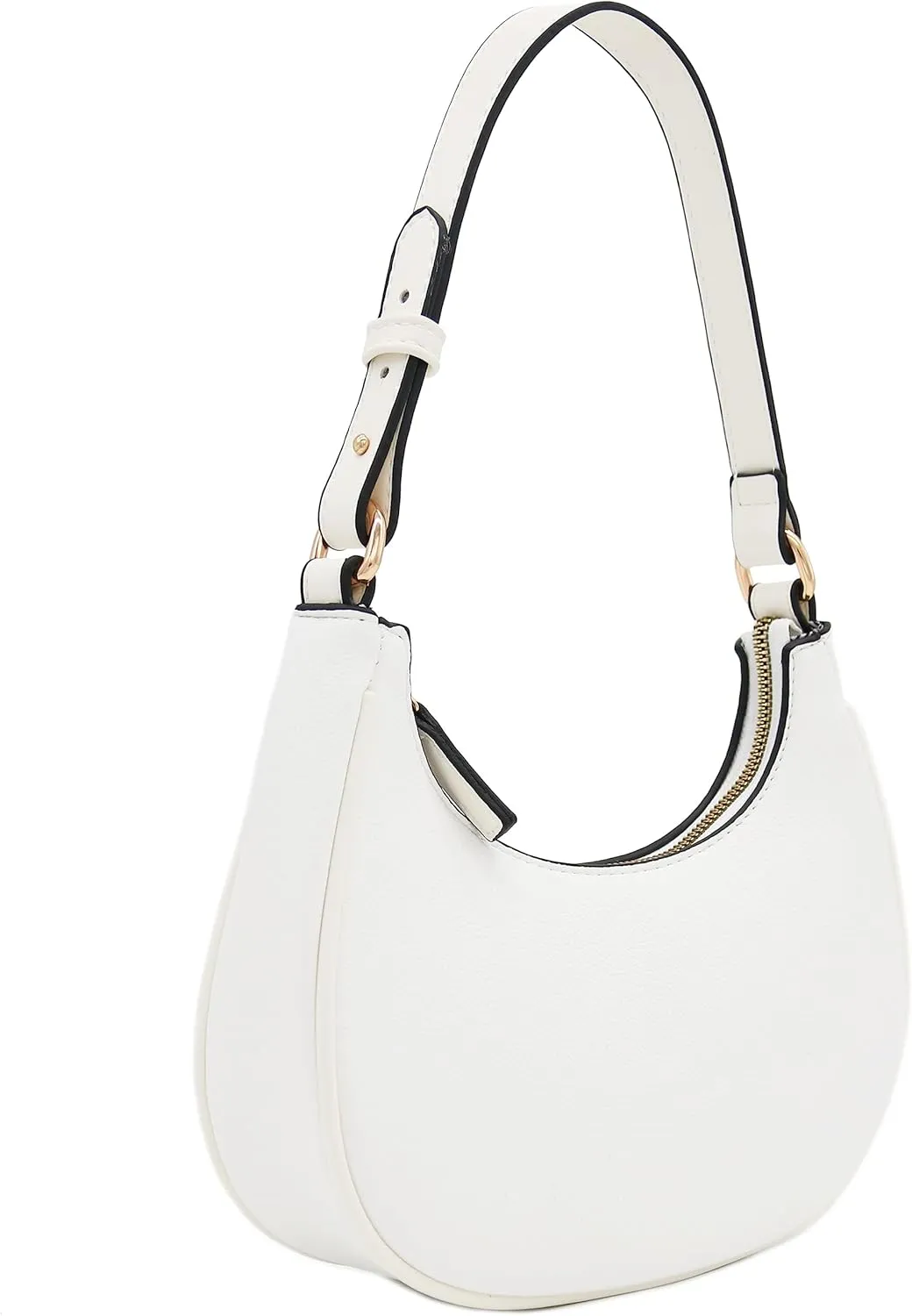 FashionPuzzle Small Crescent Shoulder Bag Underarm Purse