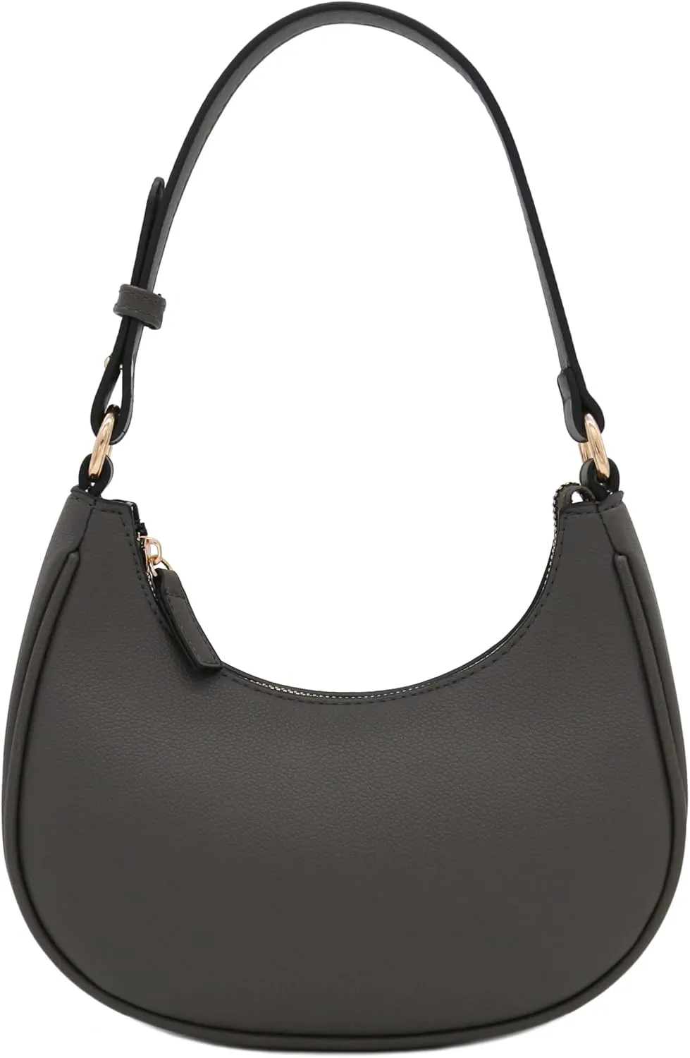 FashionPuzzle Small Crescent Shoulder Bag Underarm Purse