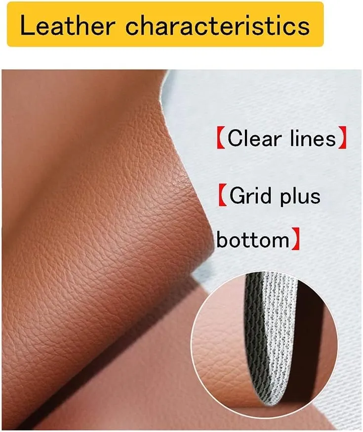 Faux Leather Fabric Leatherette，PVC Double-Sided Handbag for Sewing Upholstery 160CM Width(Bright red,1.6X2m)