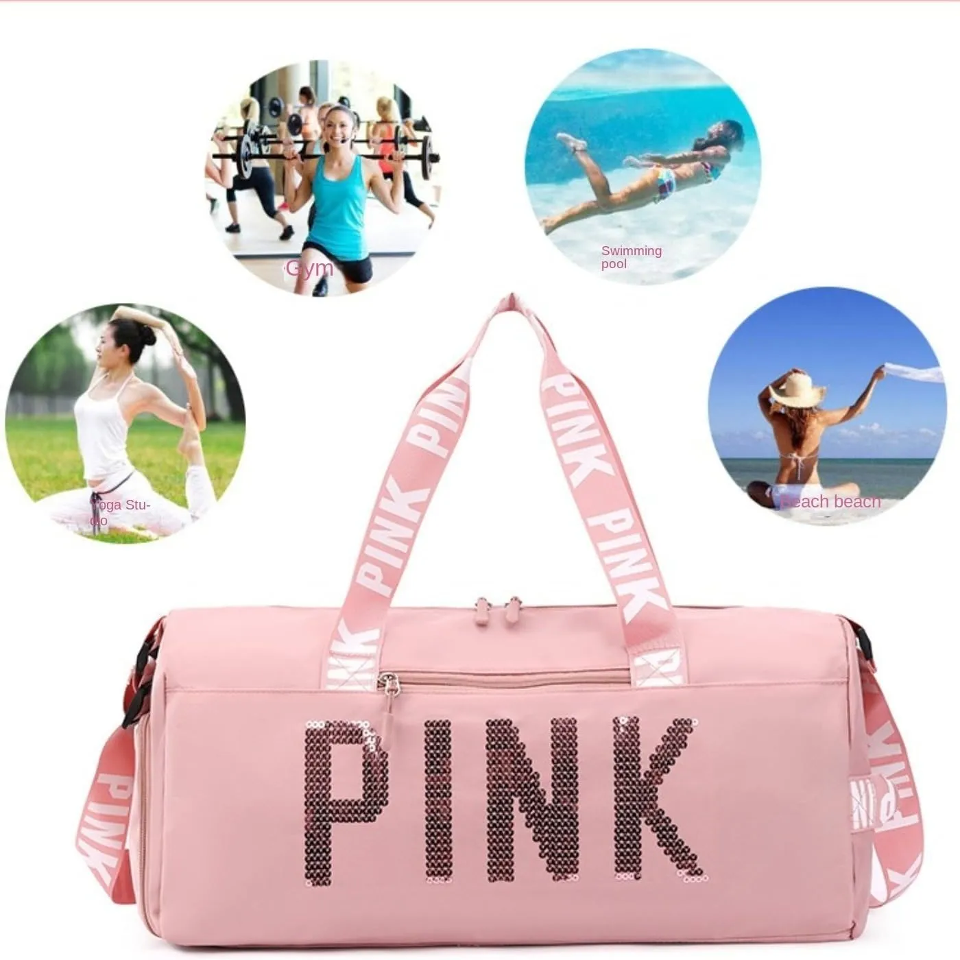 Fitness bag drawstring fitness bag yoga bag