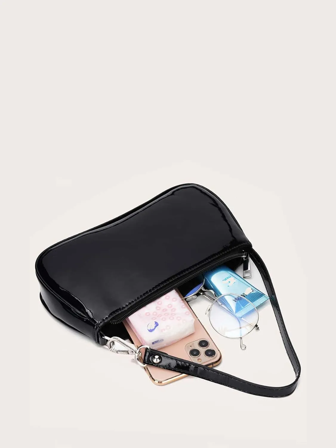 Floerns Women's Retro Classic Shoulder Bag Small Tote Handbag Clutch Purse