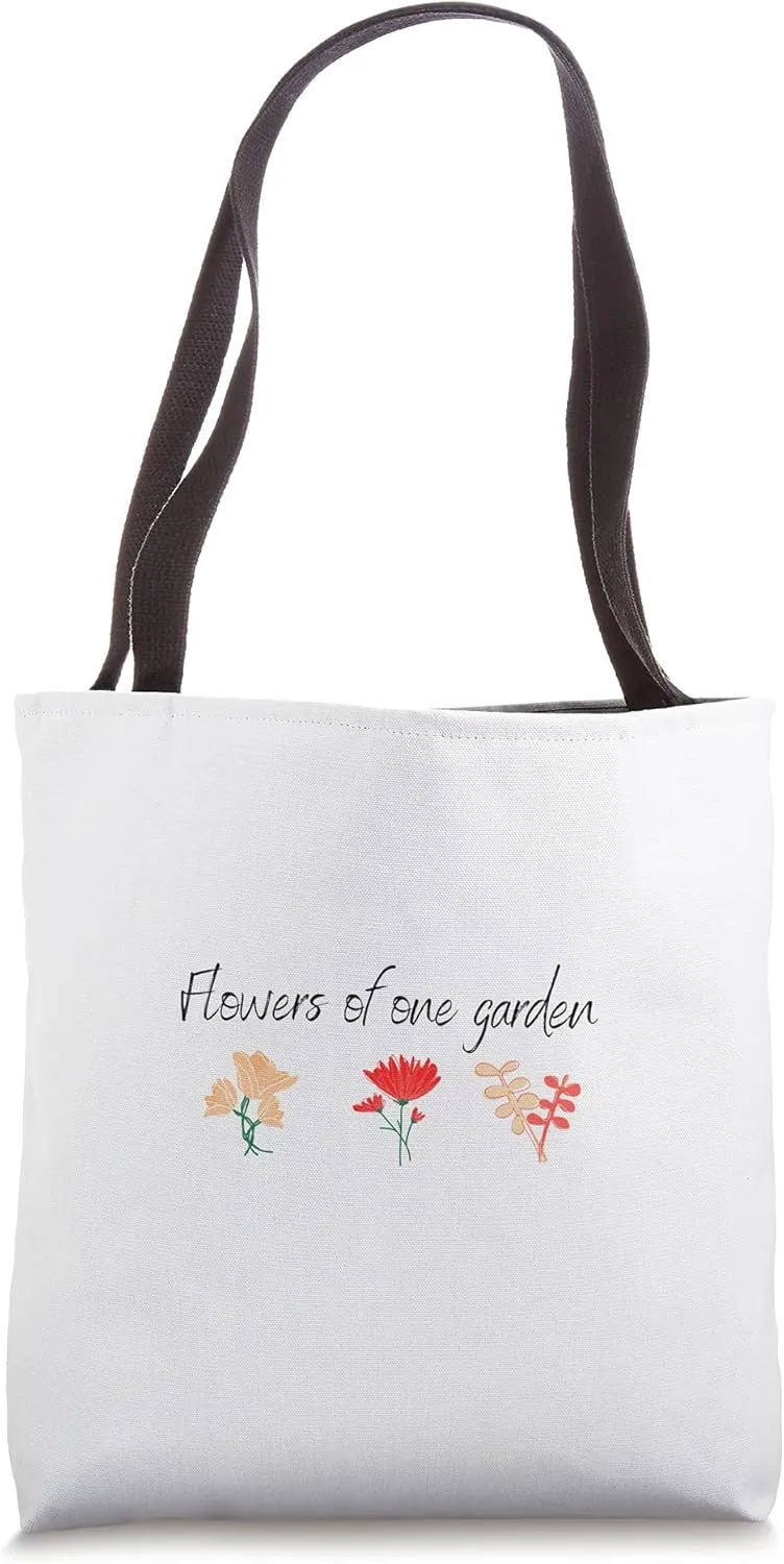 Flowers of One Garden- shopping bag women's handbag Tote Bag