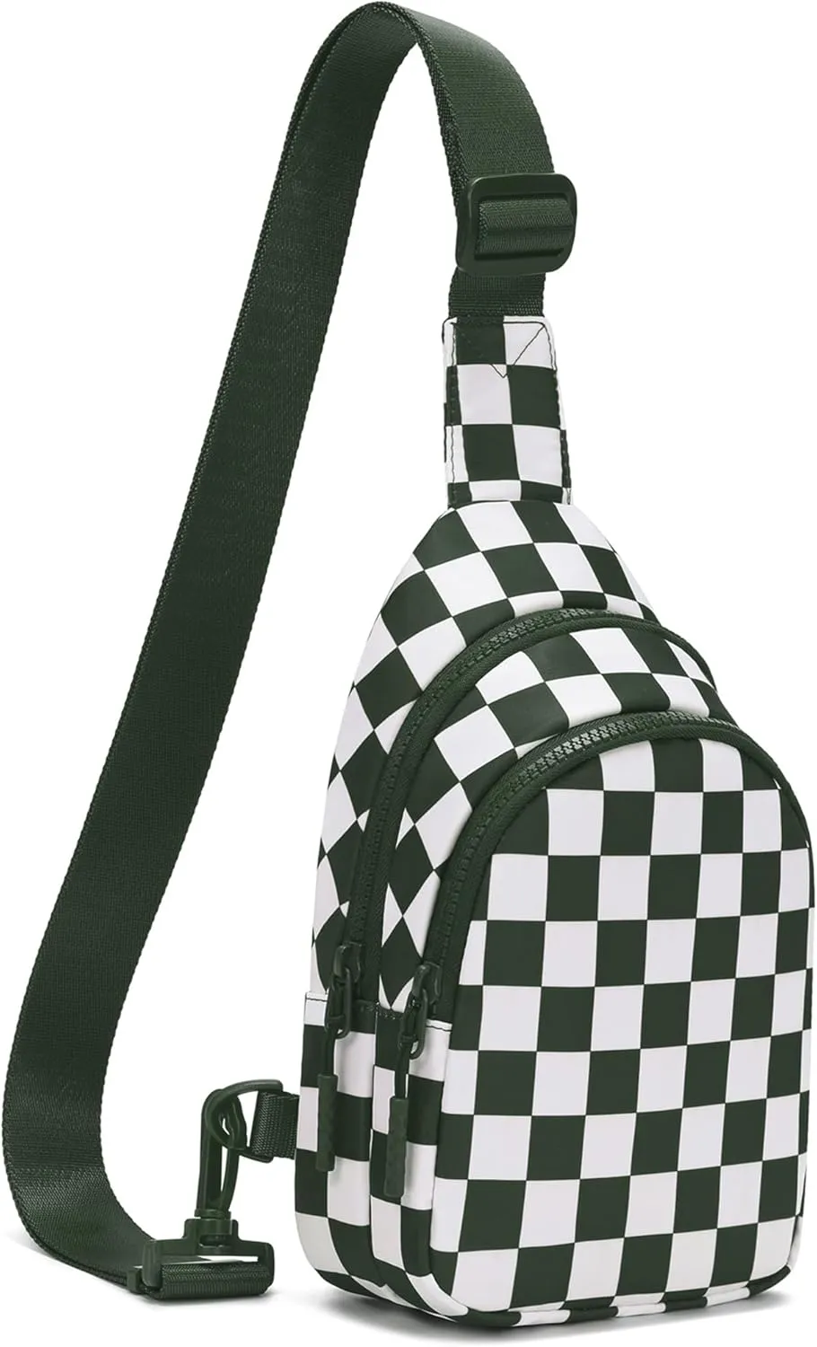 FODOKO Sling Crossbody Bag Main Compartment, Zippered Front Pockets, Adjustable Shoulder Strap, WaterResistant Lightweight