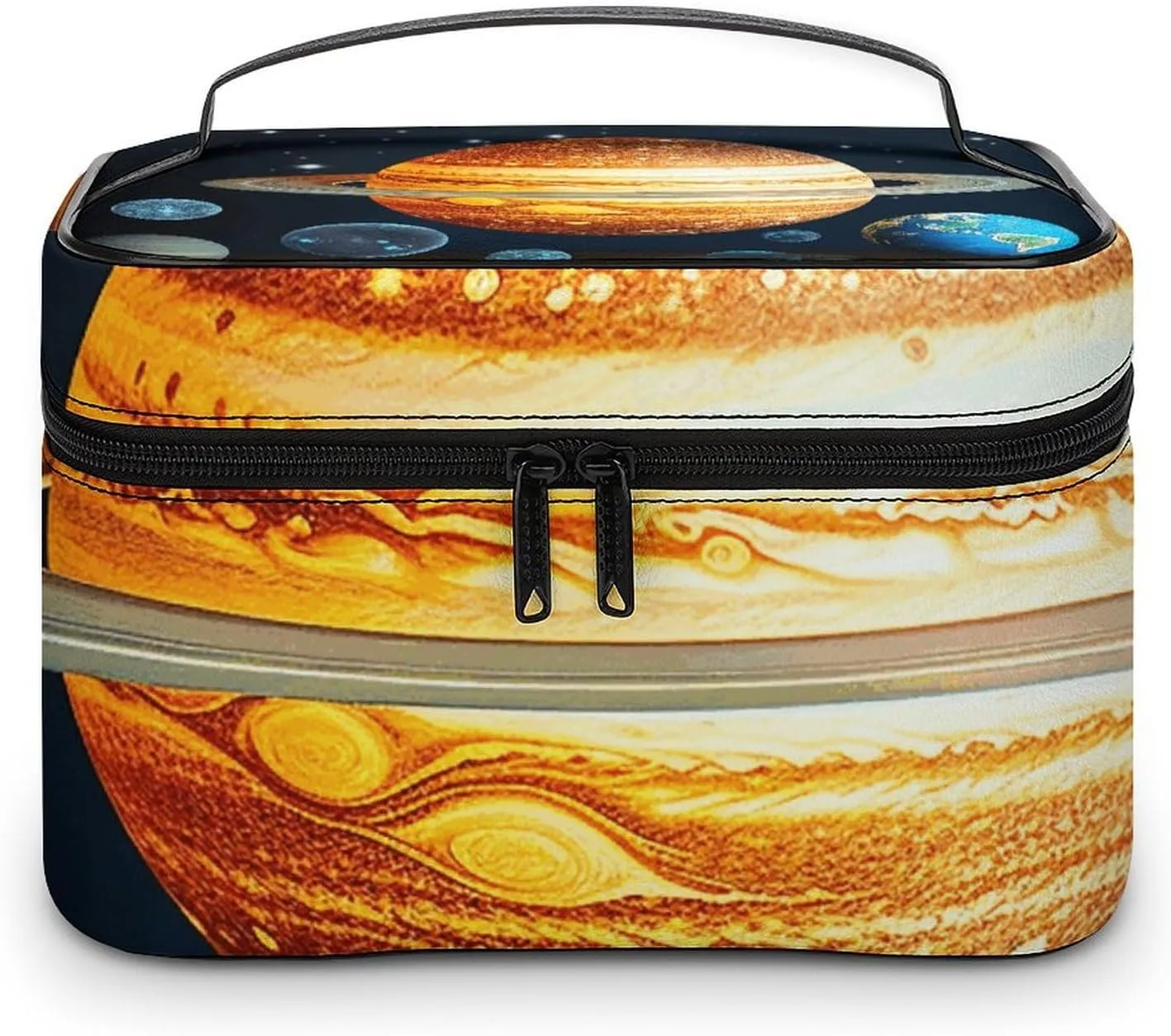 Foldable Travel Luggage Bag for Men And Women, Dry And Wet Separation Portable Travel Luggage Bag, Glow in The Dark Solar System Planet Printed Waterproof Sports Luggage Bag, Fitness Bag