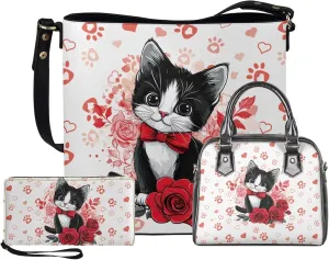 FOR U DESIGNS Trending Purses and Handbags for Women Leather Crossbody Shoulder Tote Bag for Work Gym Travel Satchel Bags
